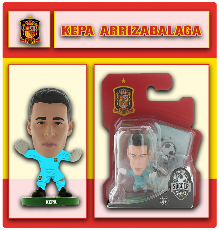 Soccerstarz - Spain - Kepa Arrizabalaga - Home Kit