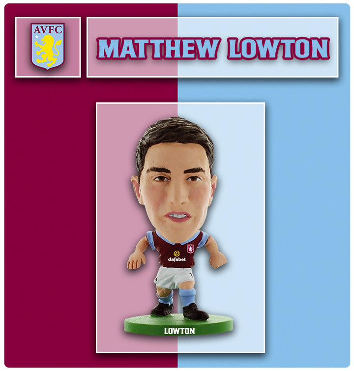 Soccerstarz - Aston Villa - Matthew Lowton - Home Kit