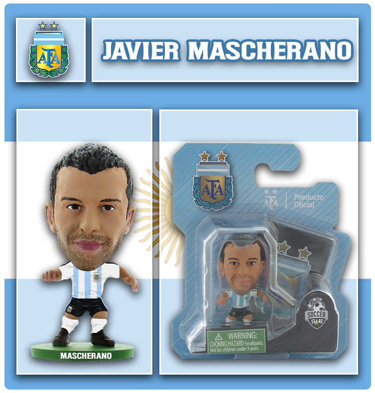 Soccerstarz - Argentina - Javier Mascherano - Home Kit