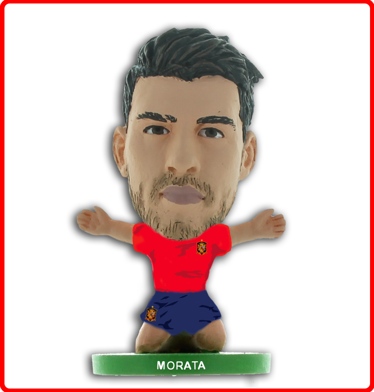 Soccerstarz - Spain - Alvaro Morata - Home Kit