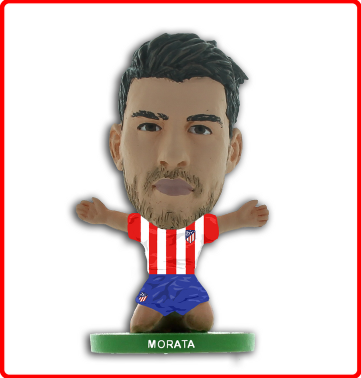 Soccerstarz - Atletico Madrid - Alvaro Morata - Home Kit