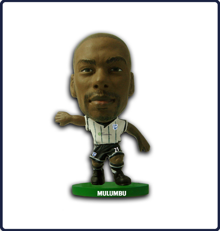 Soccerstarz - West Brom - Youssuf Mulumbu - Home Kit