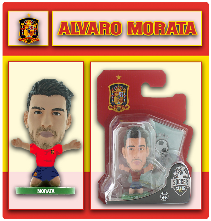 Soccerstarz - Spain - Alvaro Morata - Home Kit