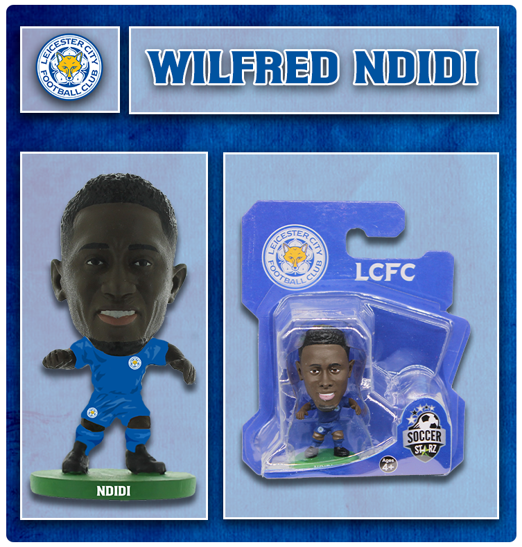 Soccerstarz - Leicester City - Wilfred Ndidi - Home Kit (New Classic)