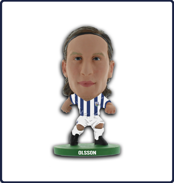 Soccerstarz - West Brom - Jonas Olsson - Home Kit