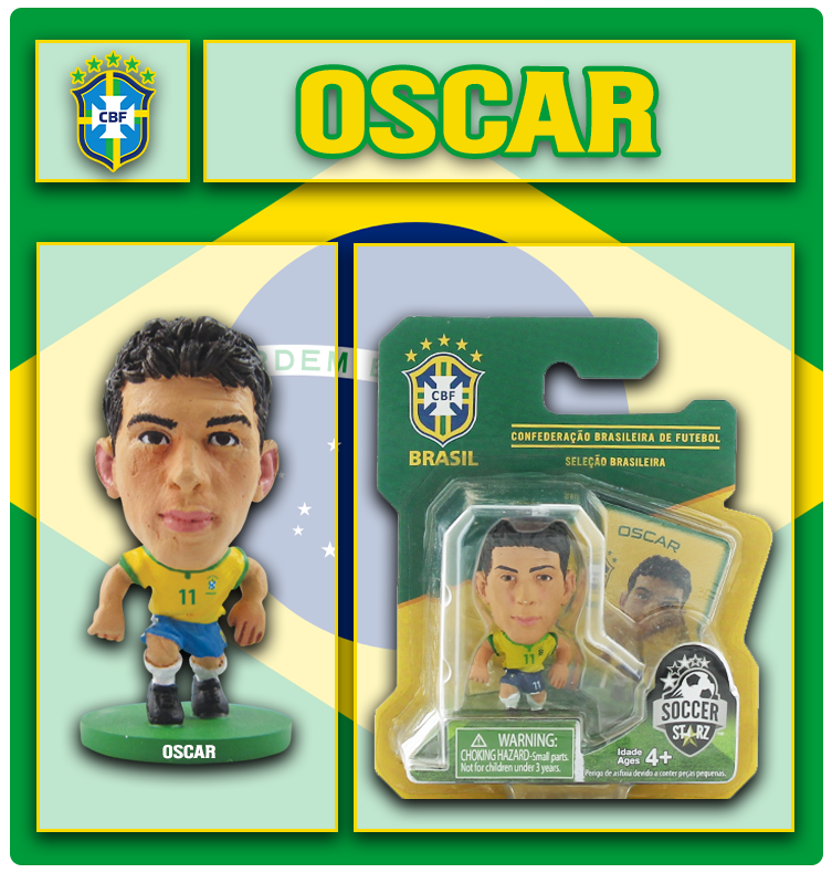Soccerstarz - Brazil - Oscar - Home Kit