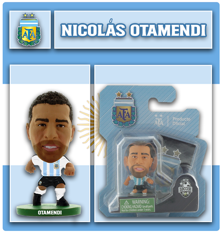 Soccerstarz - Argentina - Nicolas Otamendi - Home Kit