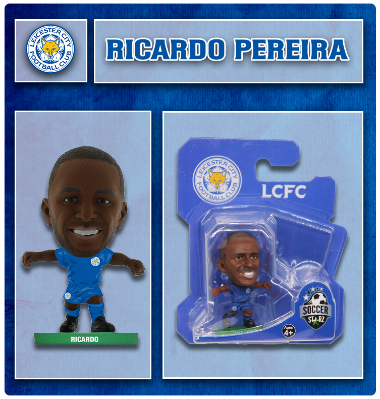 Soccerstarz - Leicester City - Ricardo Pereira - Home Kit (New Classic)