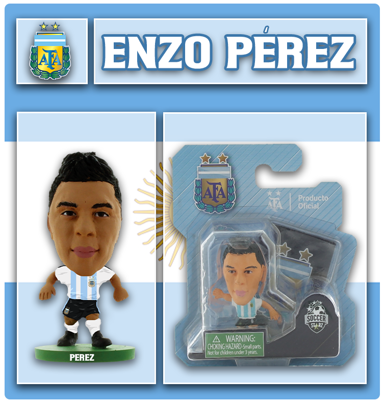 Soccerstarz - Argentina - Enzo Perez - Home Kit