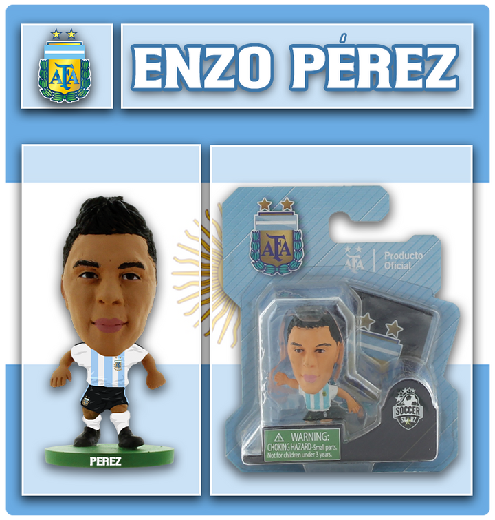 Soccerstarz - Argentina - Enzo Perez - Home Kit