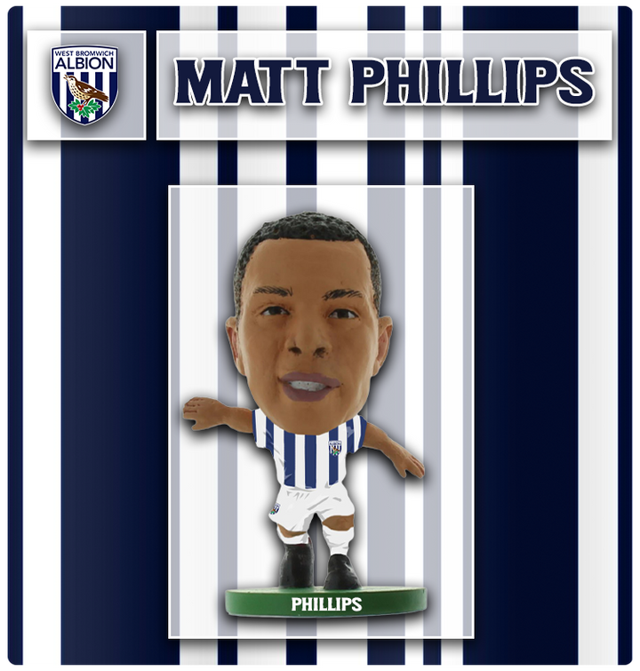 Soccerstarz - West Brom - Matt Phillips - Home Kit