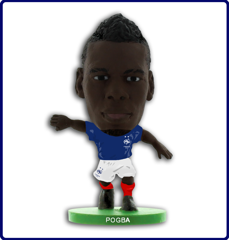 Soccerstarz - France - Paul Pogba - Home Kit