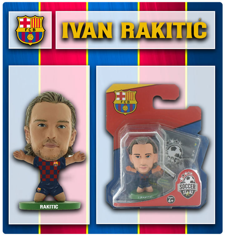 Soccerstarz - Barcelona - Ivan Rakitic - Home Kit