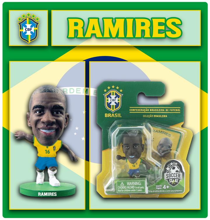 Soccerstarz - Brazil - Ramires - Home Kit