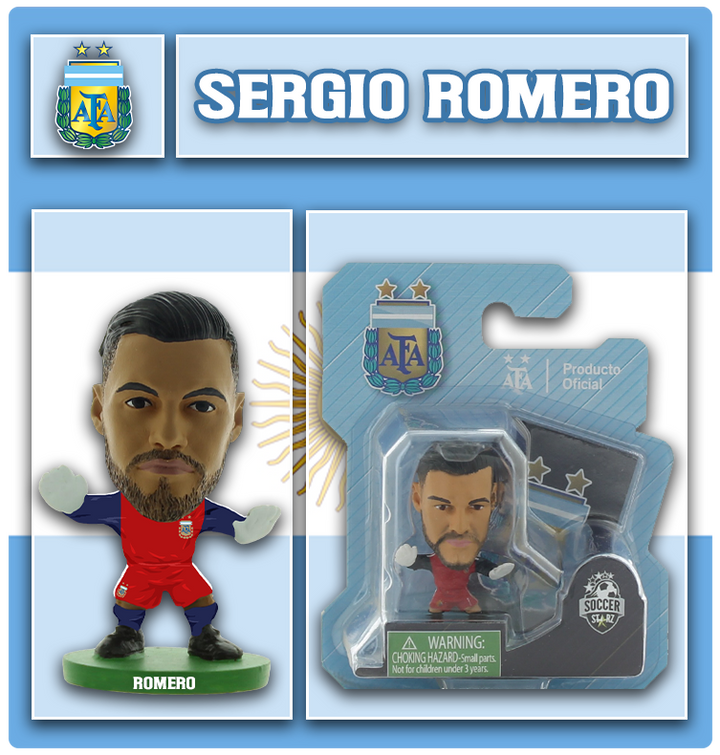 Soccerstarz - Argentina - Sergio Romero - Home Kit