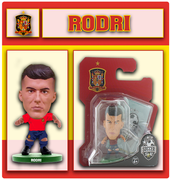 Soccerstarz - Spain - Rodri - Home Kit