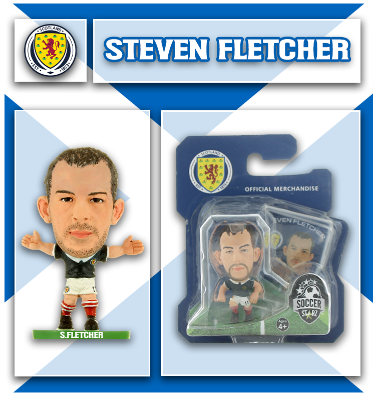 Soccerstarz - Scotland - Steven Fletcher - Home Kit