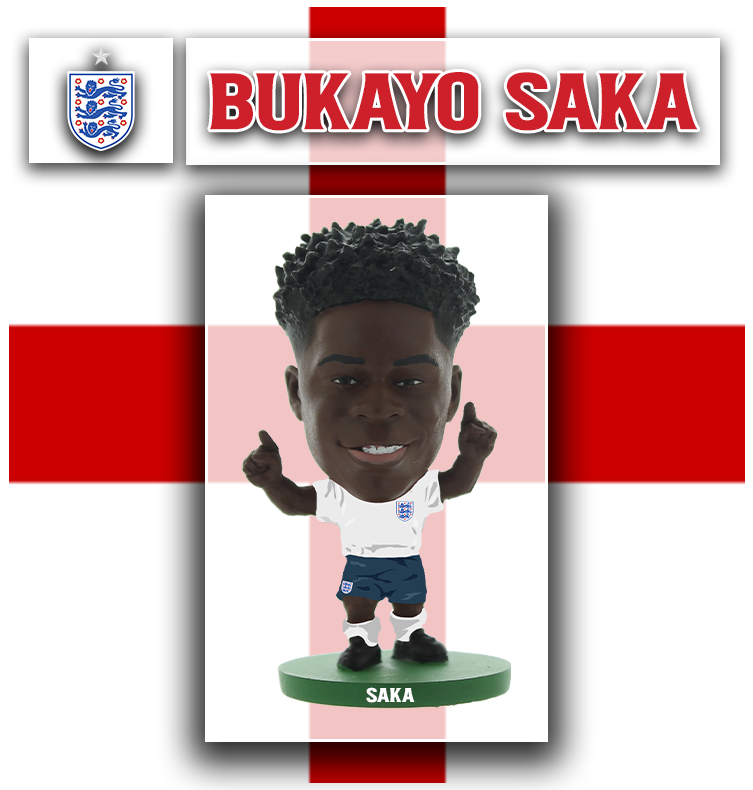 Bukayo Saka - England - Home Kit (LOOSE)
