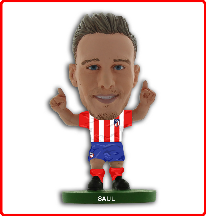 Soccerstarz - Atletico Madrid - Saul Niguez - Home Kit