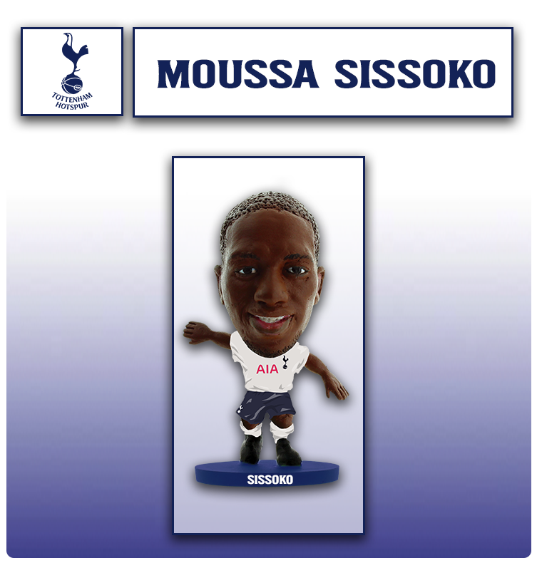 Moussa Sissoko - Tottenham - Home Kit (Classic) (Blue Base) (LOOSE)