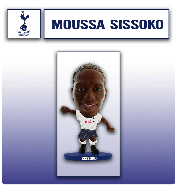 Moussa Sissoko - Tottenham - Home Kit (Classic) (Blue Base) (LOOSE)