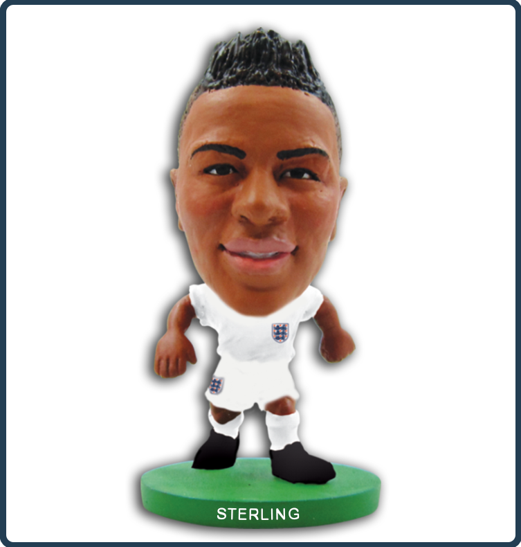 Soccerstarz - England - Raheem Sterling - Home Kit