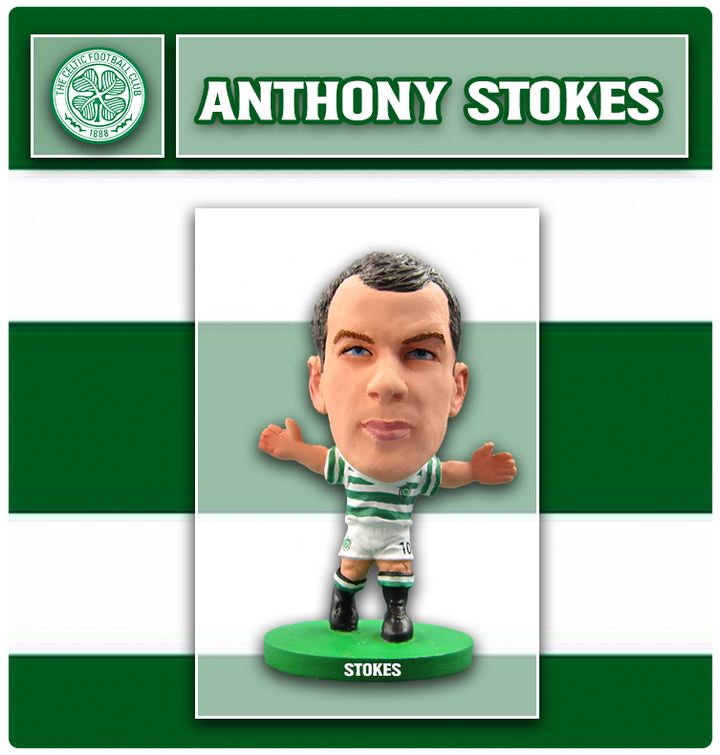 Soccerstarz - Celtic - Anthony Stokes - Home Kit