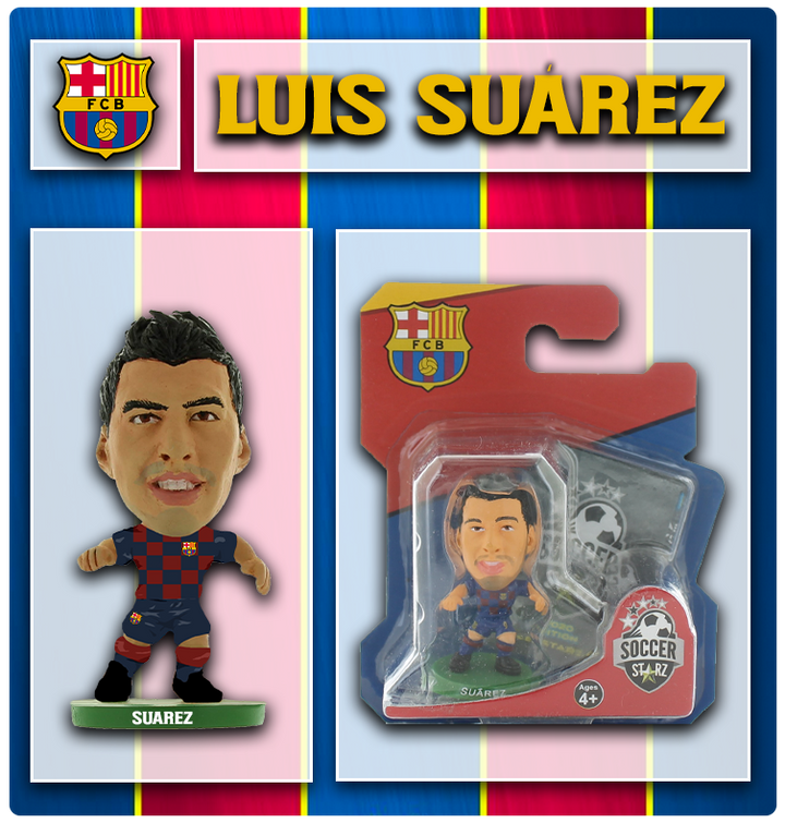 Soccerstarz - Barcelona - Luis Suarez - Home Kit