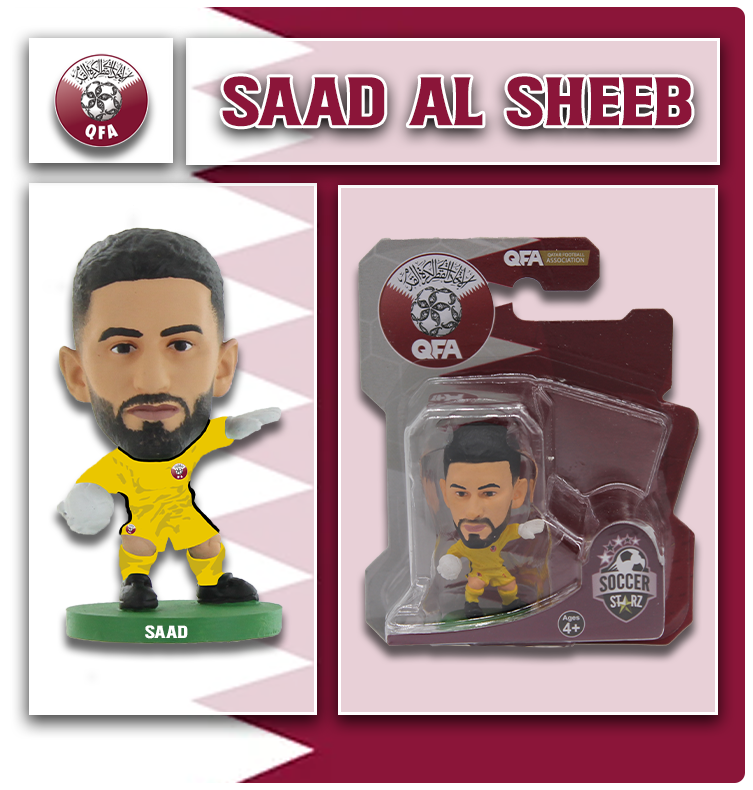 Soccerstarz - Qatar - Saad Al Sheeb - Home Kit