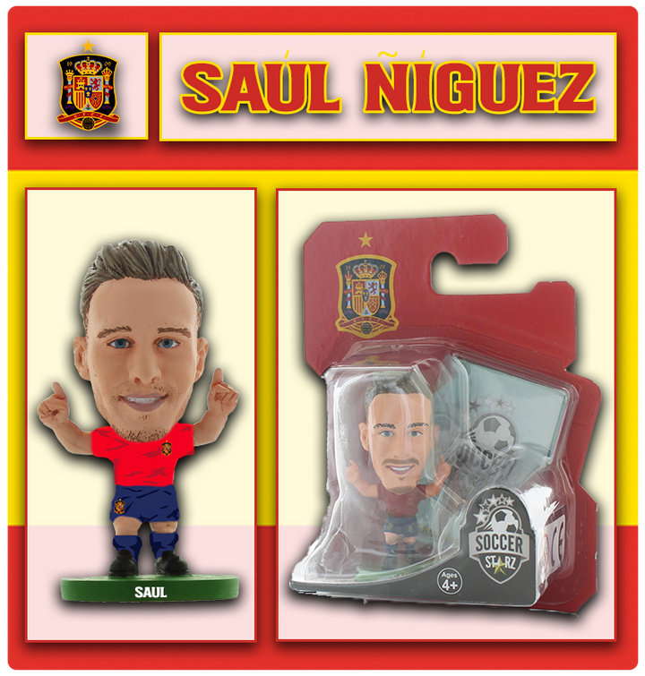 Soccerstarz - Spain - Saul Niguez - Home Kit