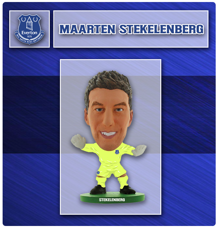 Soccerstarz - Everton - Maarten Stekelenburg - Home Kit