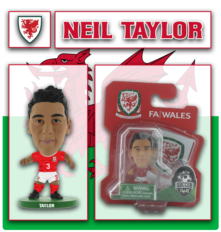 Soccerstarz - Wales - Neil Taylor - Home Kit