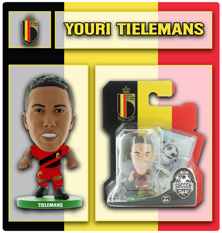 Soccerstarz - Belgium - Youri Tielemans - Home Kit