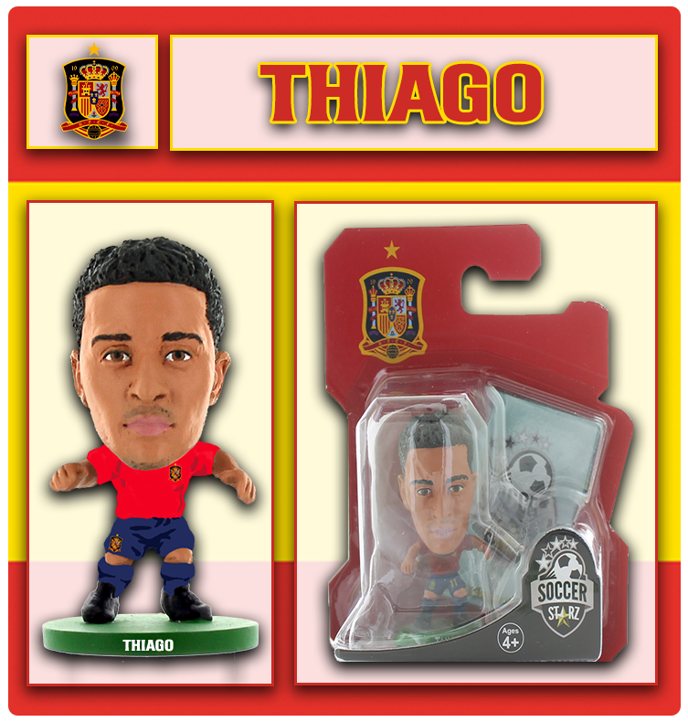 Soccerstarz - Spain - Thiago Alcantara - Home Kit