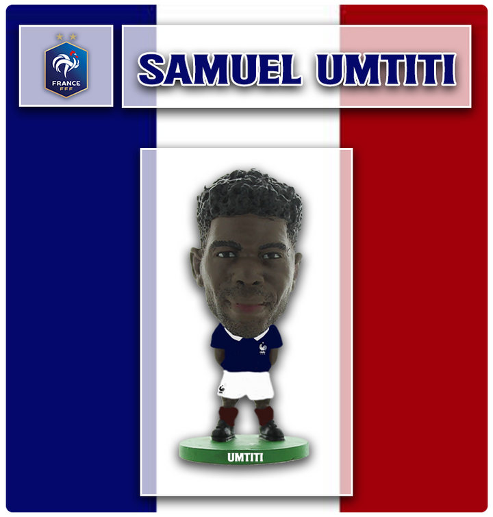 Soccerstarz - France - Samuel Umtiti - Home Kit