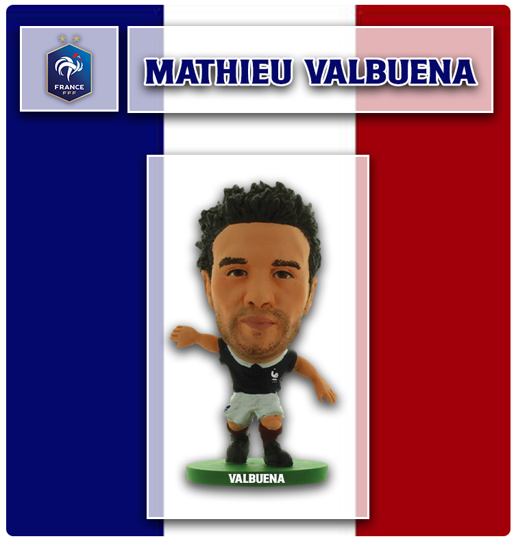 Soccerstarz - France - Mathieu Valbuena - Home Kit