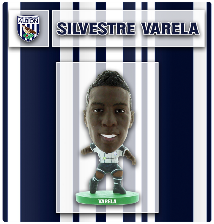 Soccerstarz - West Brom - Silvestre Varela - Home Kit