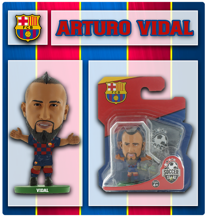 Soccerstarz - Barcelona - Arturo Vidal - Home Kit