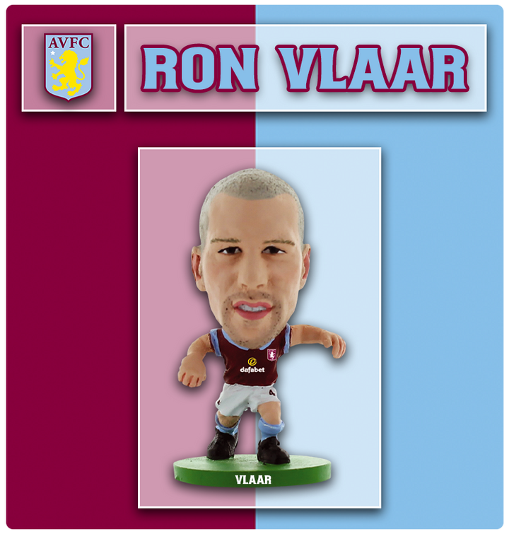 Soccerstarz - Aston Villa - Ron Vlaar - Home Kit