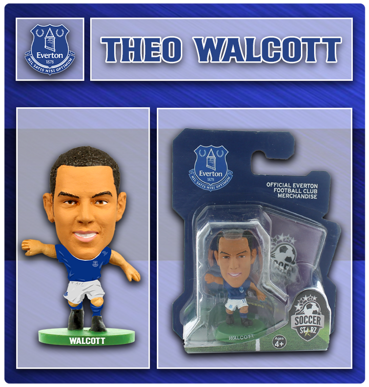 Soccerstarz - Everton - Theo Walcott - Home Kit