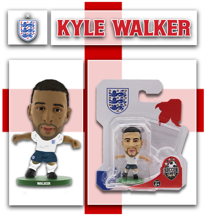 Soccerstarz - England - Kyle Walker - Home Kit