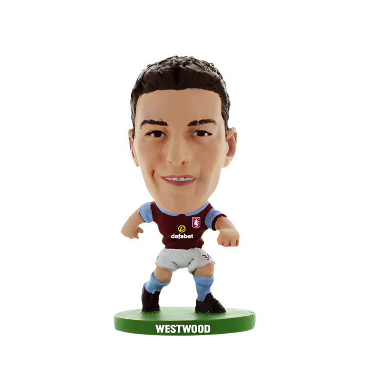 Soccerstarz - Aston Villa - Ashley Westwood - Home Kit