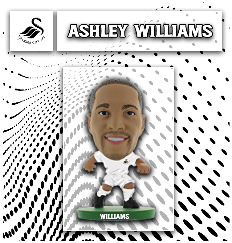 Soccerstarz - Swansea City - Ashley Williams - Home Kit (Classic)
