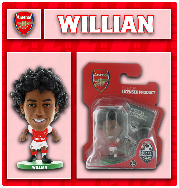 Soccerstarz - Arsenal - Willian - Home Kit