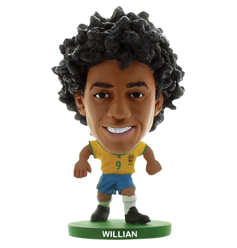 Soccerstarz - Brazil - Willian - Home Kit