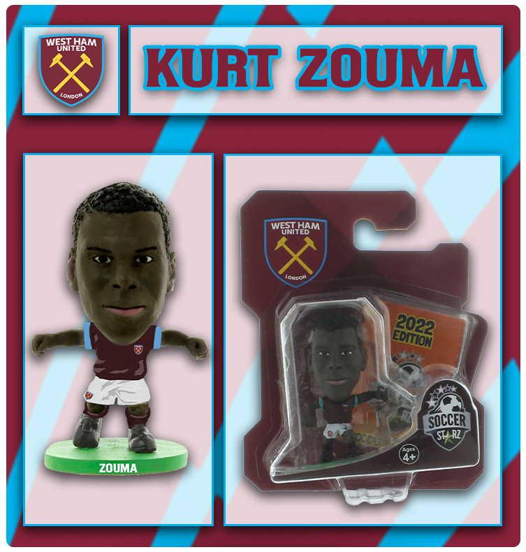 Soccerstarz - West Ham - Kurt Zouma - Home Kit