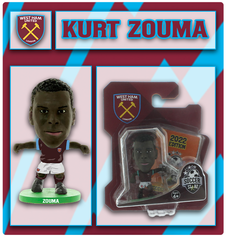 Soccerstarz - West Ham - Kurt Zouma - Home Kit