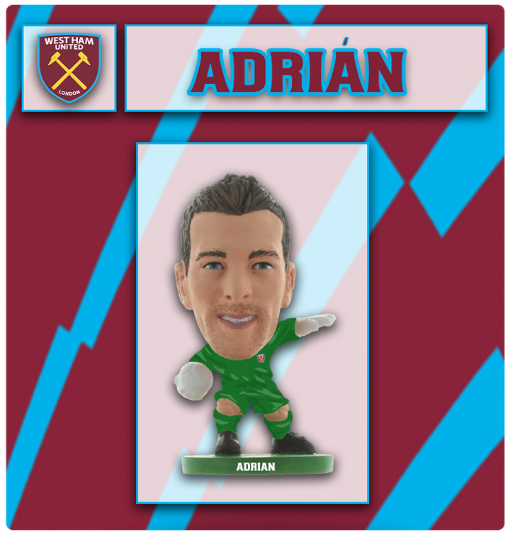 Soccerstarz - West Ham - Adrian - Home Kit