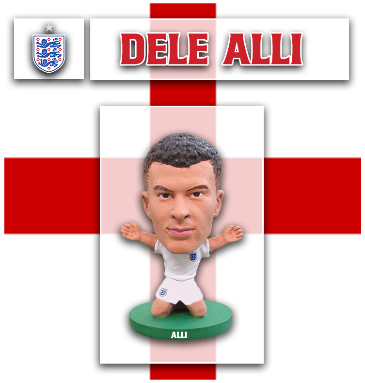 Soccerstarz - England - Dele Alli - Home Kit