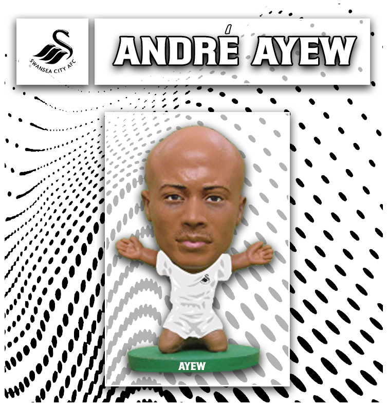 Soccerstarz - Swansea City - Andre Ayew - Home Kit (Classic)